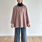 Nadra Embroidery Scallop Blouse