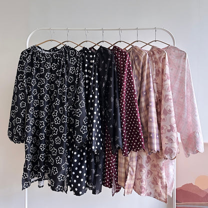 Amara printed tunic