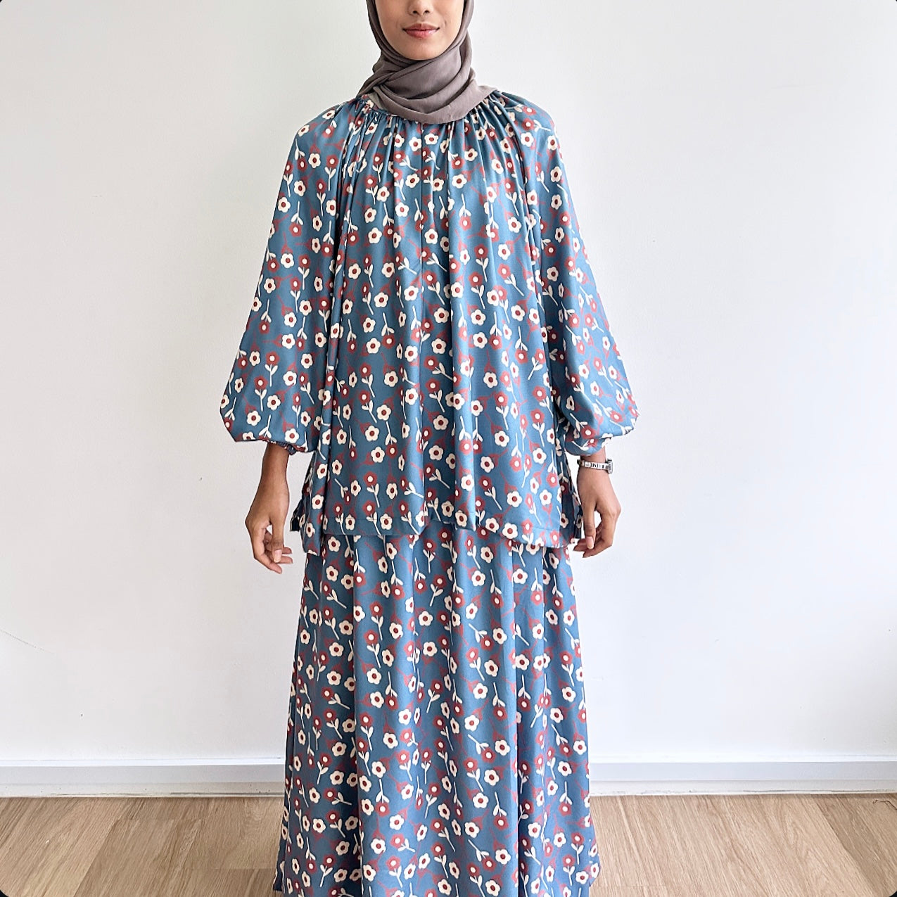 Alicia raglan skirt set