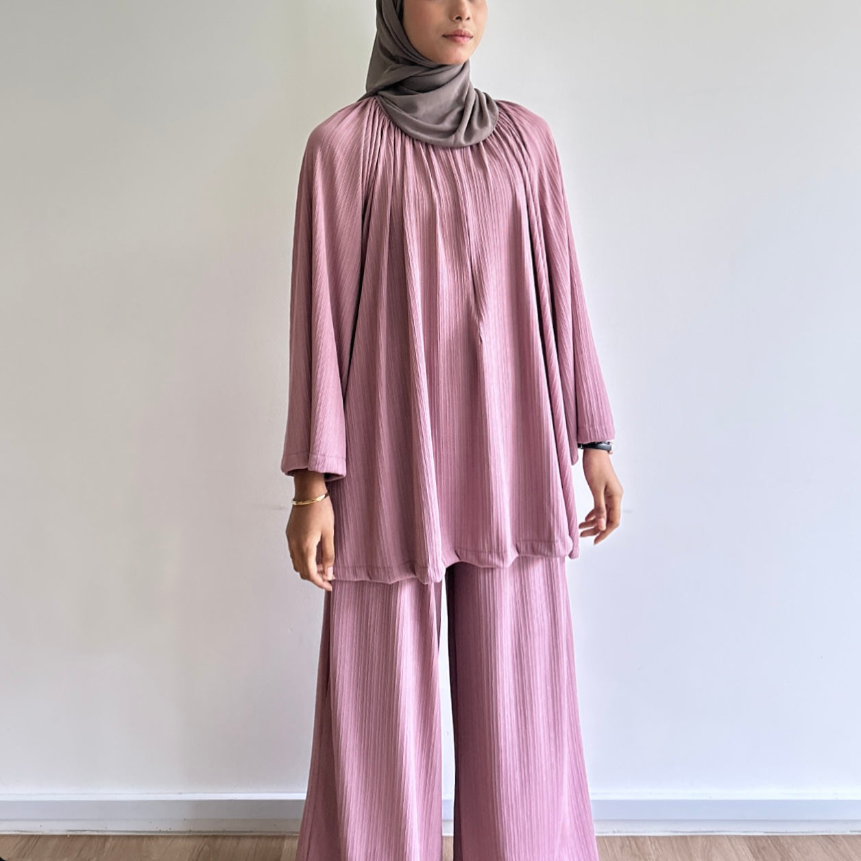 Haven ribbed raglan co-ord