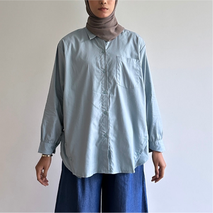 Estelle cotton oversized shirt