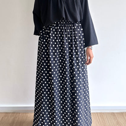 Nita polka dot skirt
