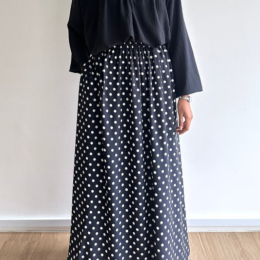 Nita polka dot skirt