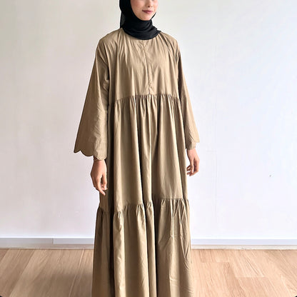 Aurelia Gathered Maxi Dress