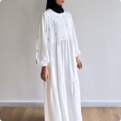 Della embroidered floral dress