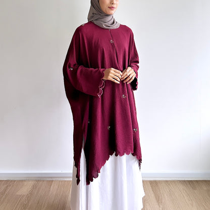 Amara scallop midi