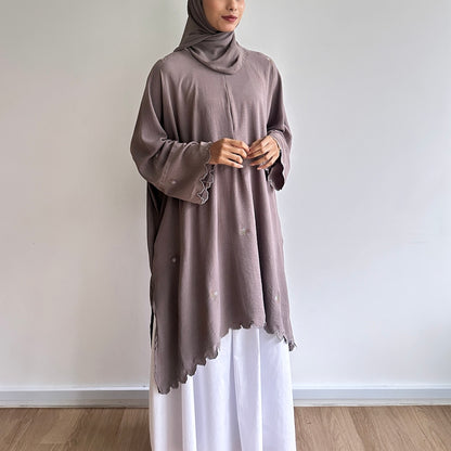 Amara scallop midi