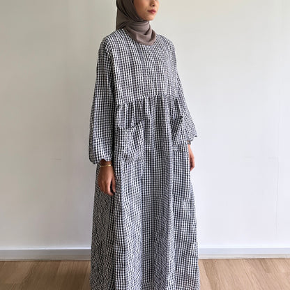 Maple gingham dress