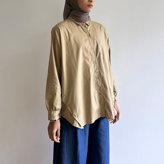 Estelle cotton oversized shirt