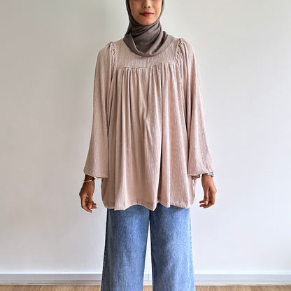 Bella ribbed blouse