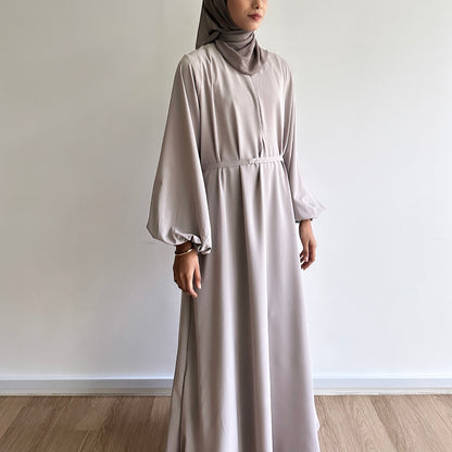 Alia puffy sleeve maxi dress