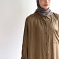 Hazel stripe shirt dress