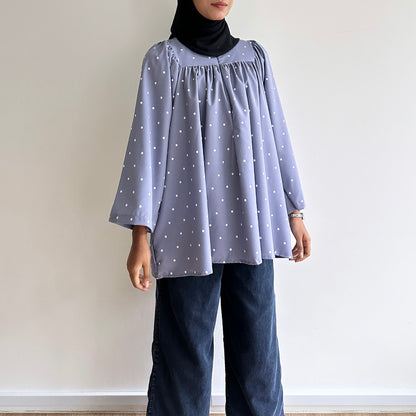 Netta polka dot blouse