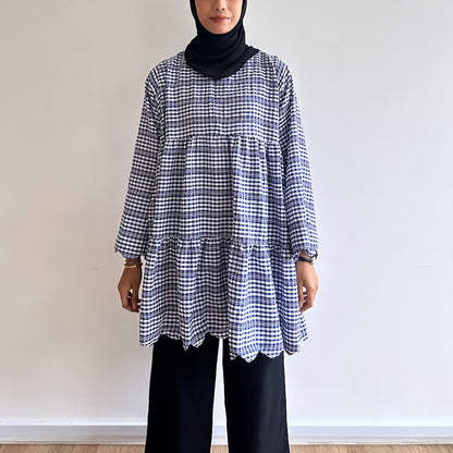 Elie gingham tunic