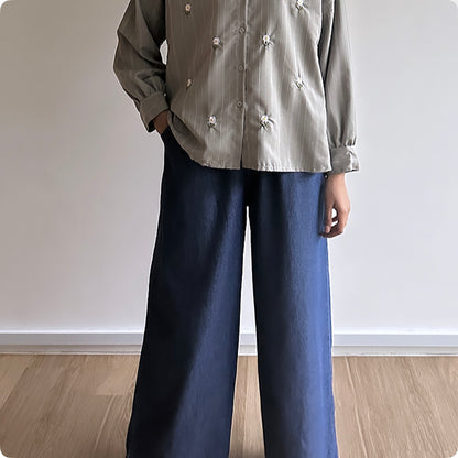 Bree denim culotte
