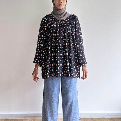 Anna floral blouse