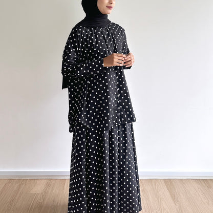 Matilda polka dot skirt set
