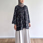 Liora scallop floral blouse