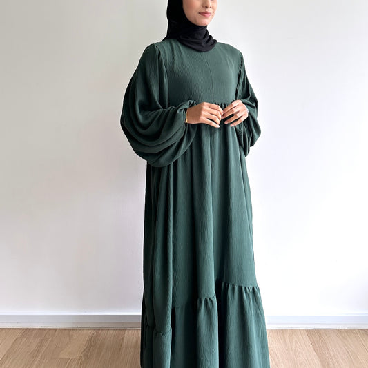 Talia balloon sleeve dress