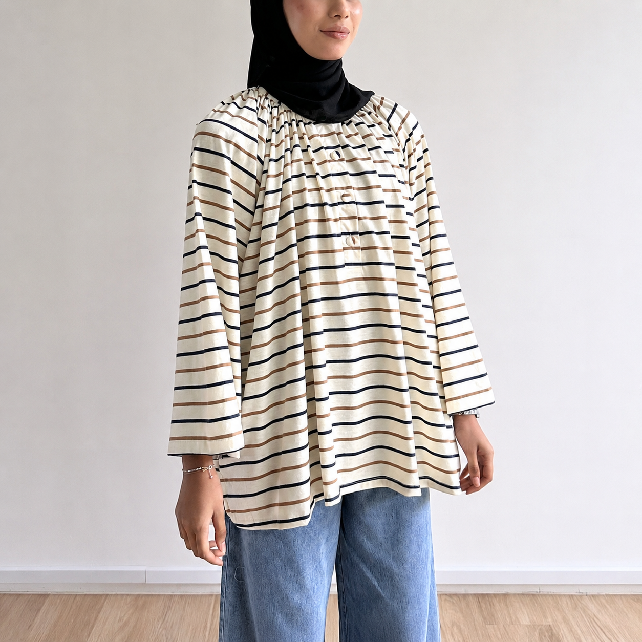 Leona Striped Blouse