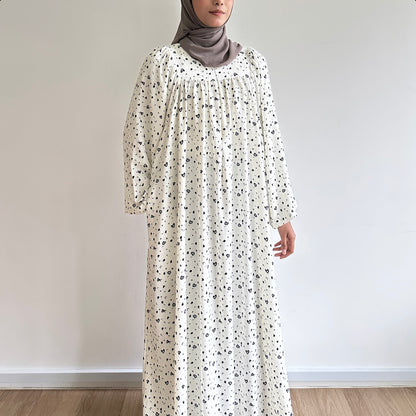 Leora floral maxi dress