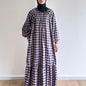 Inaya gingham maxi dress