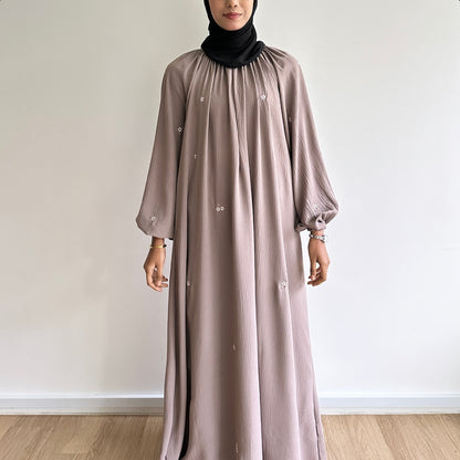 Yasmin embroidered maxi dress