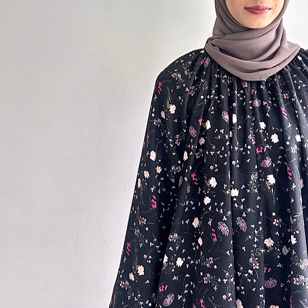 Liora scallop floral blouse
