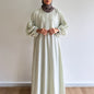 Kayla puffy sleeve dress