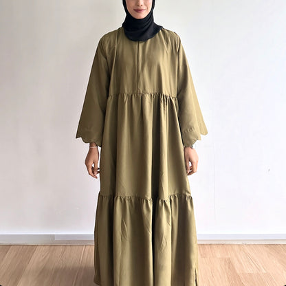 Aurelia Gathered Maxi Dress