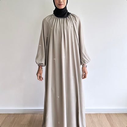 Yasmin embroidered maxi dress