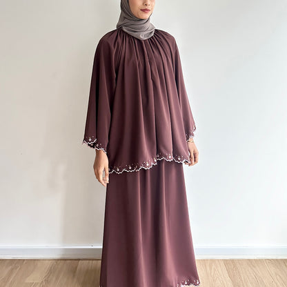 Naya raglan skirt set