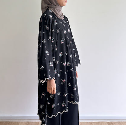 Lyn floral sulam tunic
