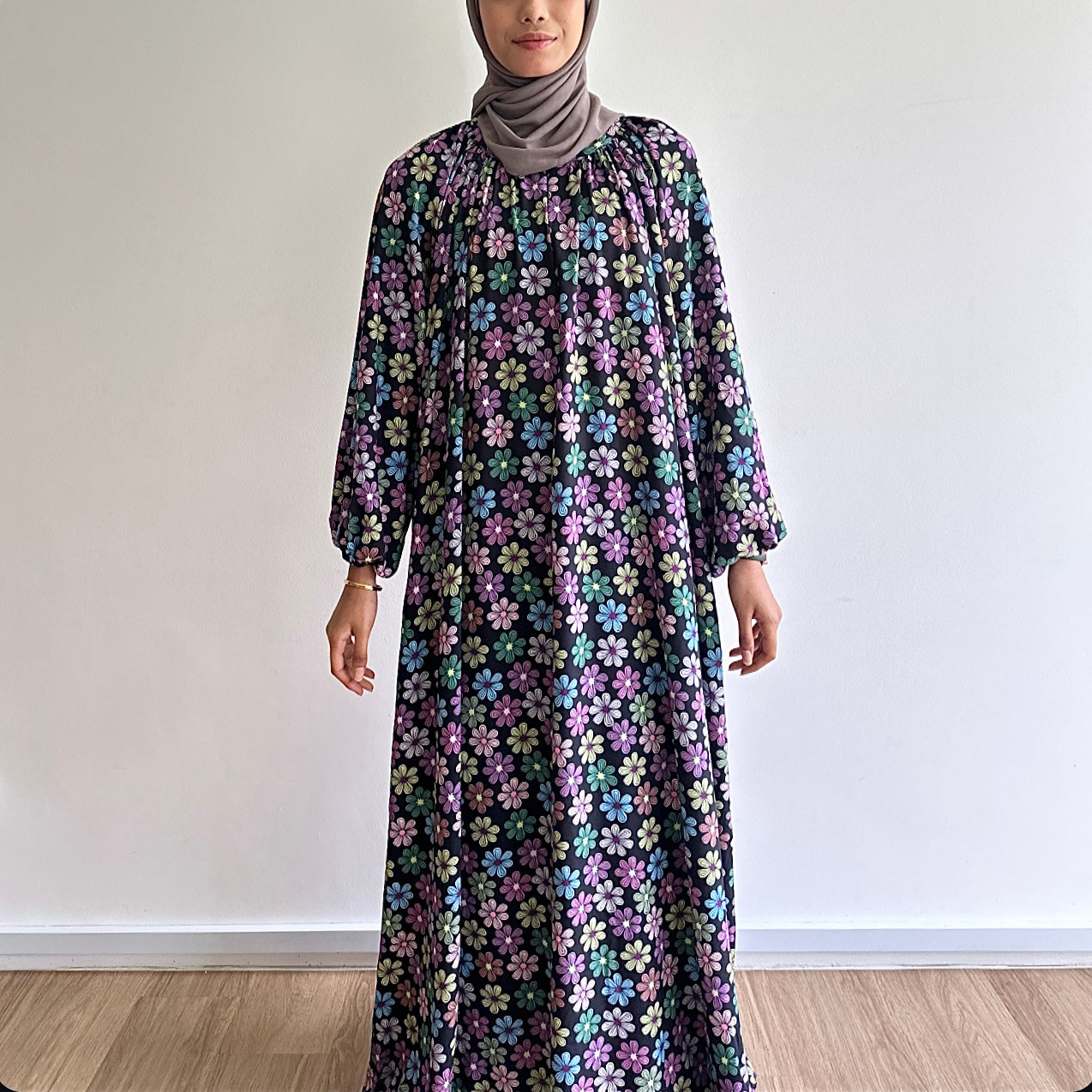 Amaya floral maxi dress