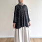 Liora scallop floral blouse