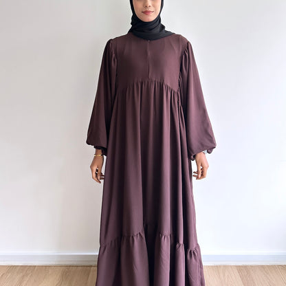 Talia balloon sleeve dress