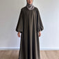 Alia puffy sleeve maxi dress