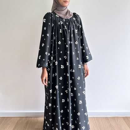 Leora floral maxi dress