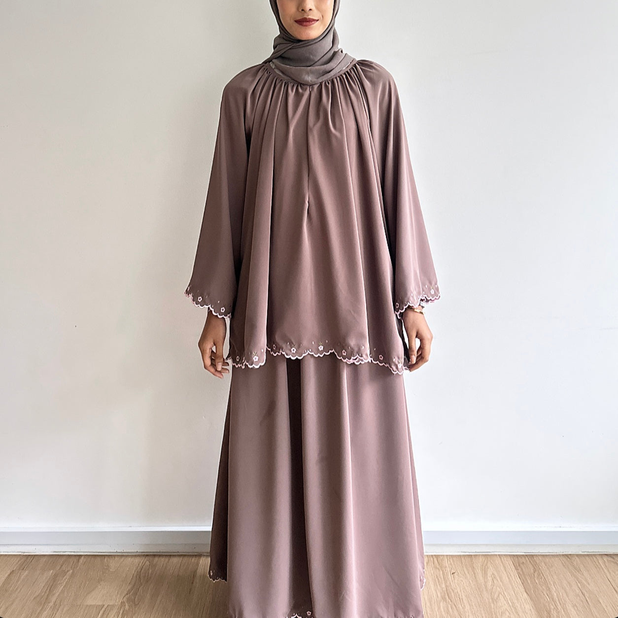 Naya raglan skirt set