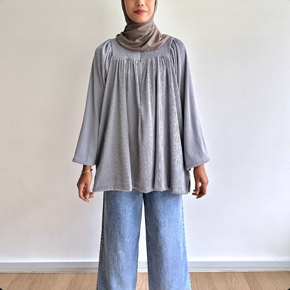 Bella ribbed blouse