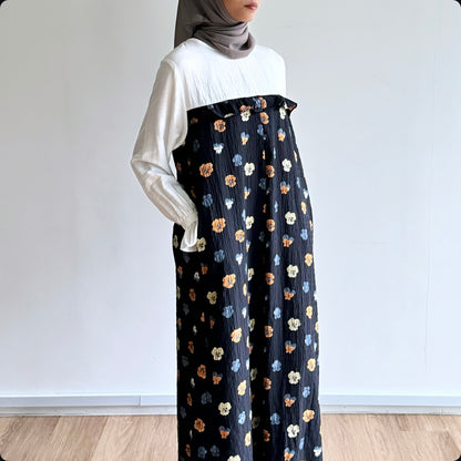 Estella ruffle floral dress