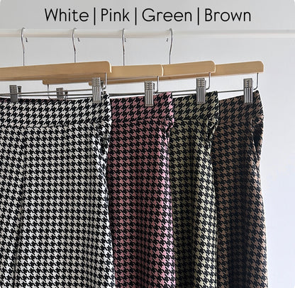 Maria houndstooth pants