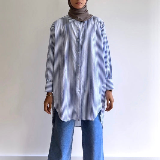 Avery oversized tunic shirt